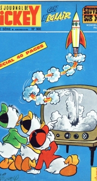 Le Journal de Mickey 0900 - Hachette 1969 - French