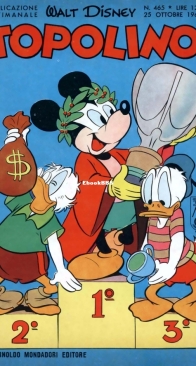 Topolino 0466 - Mondadori 1964 - Italian