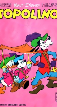 Topolino 0532 - Mondadori 1966 - Italian