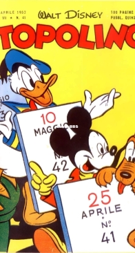 Topolino 0041 - Mondadori 1952 - Italian