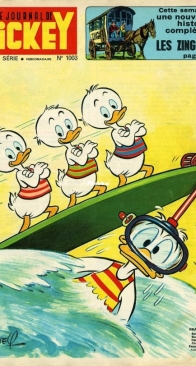 Le Journal de Mickey 1003 - Hachette 1971 - French