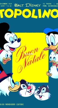 Topolino 0201 - Mondadori 1958 - Italian