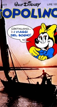 Topolino 1477 - Mondadori 1984 - Italian
