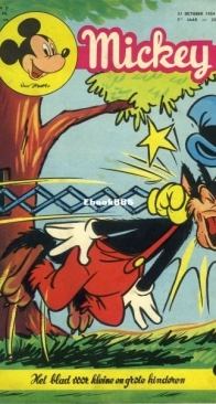 Mickey Magazine 211 - N.V. Uitgaven Pont-Levis 1954 - Dutch