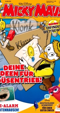 Micky Maus 2016-38 - Ehapa - German