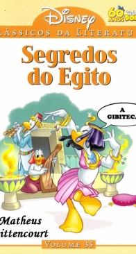 Clássicos da Literatura Disney 35 - Segredos do Egito - Abril 2011 -  Brazilian Portuguese