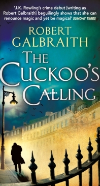 The Cuckoo's Calling - Cormoran Strike - Robert Galbraith - English