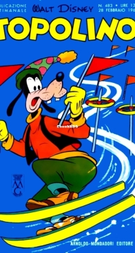 Topolino 0483 - Mondadori 1965 - Italian