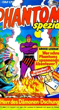 Phantom Spezial 41 - Der Herr des Dämonendschungels - Bastei 1981 - German
