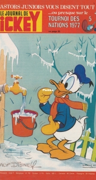 Le Journal de Mickey 1283 - Hachette 1977 - French