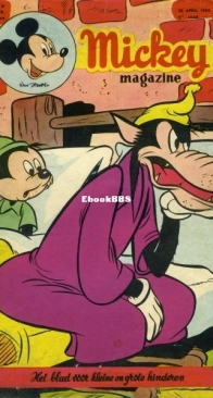 Mickey Magazine 186 - N.V. Uitgaven Pont-Levis 1954 - Dutch