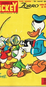 Le Journal de Mickey 0691 - Hachette 1965 - French