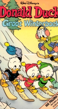 Donald Duck Winterboek 1990 - Dutch