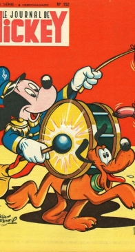 Le Journal de Mickey 0152 - Hachette 1955 - French