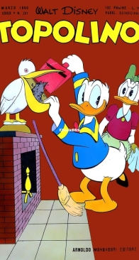 Topolino 0231 - Mondadori 1959 - Italian