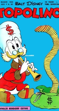 Topolino 0187 - Mondadori 1958 - Italian