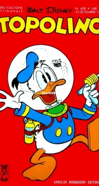 Topolino 0408 - Mondadori 1963 - Italian