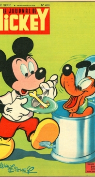 Le Journal de Mickey 0470 - Hachette 1961 - French