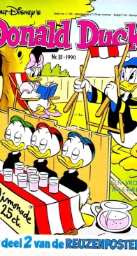 Donald Duck - Dutch Weekblad - Issue 31 - 1990 - Dutch