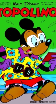 Topolino 0457 - Mondadori 1964 - Italian