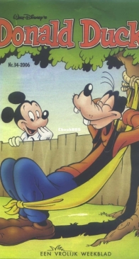 Donald Duck - Dutch Weekblad - Issue 34 - 2006 - Dutch