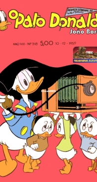 O Pato Donald 0318 - Abril 1957 - Brazilian Portuguese