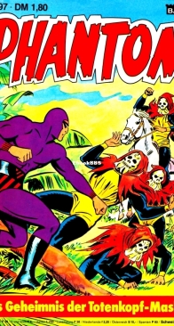 Phantom 097 - Das Geheimnis der Totenkopf-Masken - Bastei 1978 - German