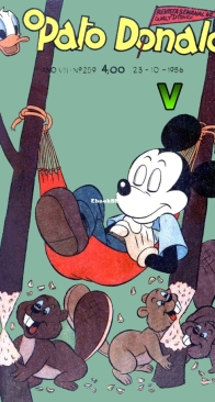 O Pato Donald 0259 - Abril 1956 - Brazilian Portuguese