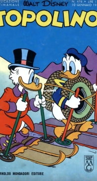 Topolino 0476 - Mondadori 1965 - Italian