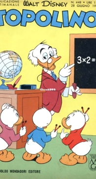 Topolino 0448 - Mondadori 1964 - Italian