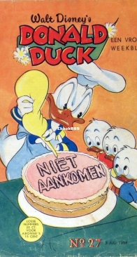 Donald Duck - Dutch Weekblad - Issue 27 - 1954 - Dutch