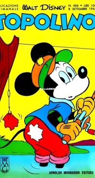 Topolino 0406 - Mondadori 1963 - Italian