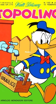 Topolino 1107 - Mondadori 1977 - Italian