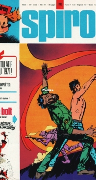Le Journal de Spirou 1770 - Dupuis 1972 - French