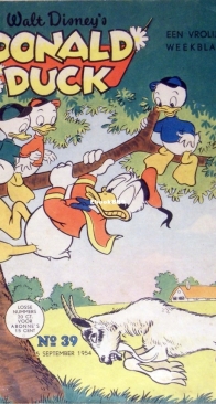 Donald Duck - Dutch Weekblad - Issue 39 - 1954 - Dutch