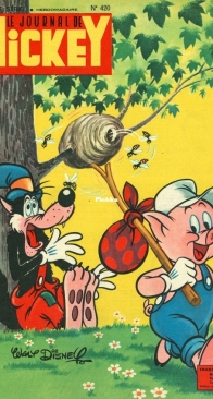 Le Journal de Mickey 0420 - Hachette 1960 - French