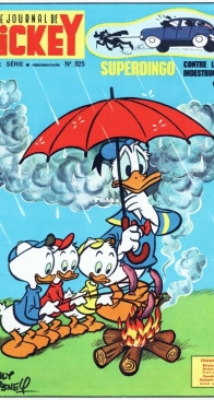 Le Journal de Mickey 0825 - Hachette 1968 - French