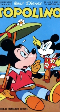 Topolino 0455 - Mondadori 1964 - Italian