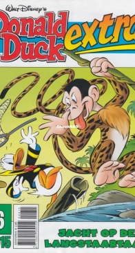 Donald Duck Extra - Jacht Op De Langstaartaap - Issue 06 - De Geïllustreerde Pers B.V. 2015 - Dutch