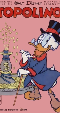 Topolino 0382 - Mondadori 1963 - Italian