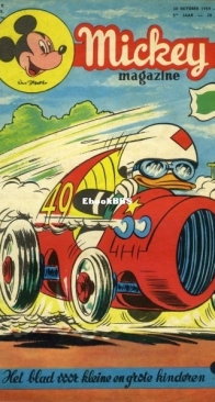 Mickey Magazine 212 - N.V. Uitgaven Pont-Levis 1954 - Dutch