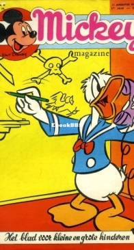 Mickey Magazine 253 - N.V. Uitgaven Pont-Levis 1955 - Dutch