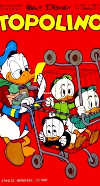 Topolino 0325 - Mondadori 1961 - Italian