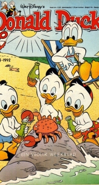 Donald Duck - Dutch Weekblad - Issue 34 - 1992 - Dutch