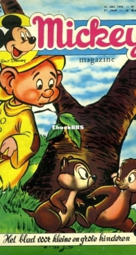 Mickey Magazine 250 - N.V. Uitgaven Pont-Levis 1955 - Dutch