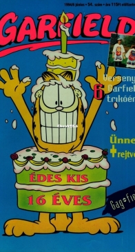 Garfield Magazin 54 - Semic Interprint 1994 - Hungarian