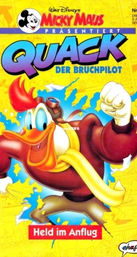 Micky Maus Präsentiert 10 - Quack der Bruchpilot - Held im Anflug - Ehapa 1994 - German