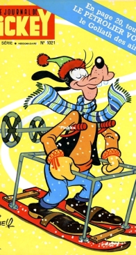 Le Journal de Mickey 1021 - Hachette 1972 - French