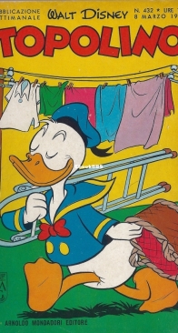 Topolino 0432 - Mondadori 1963 - Italian
