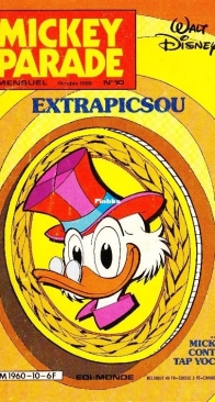 Mickey Parade 010 -  Hachette 1980 - French